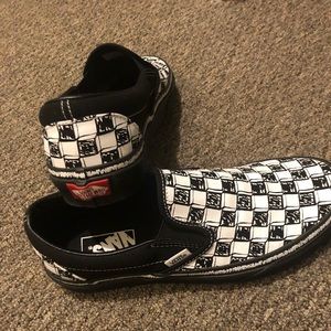 Vans Slip On Black and White Checkered